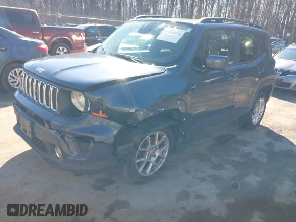 2020 Jeep Renegade Latitude with VIN ZACNJBBB9LPL85731, listed as a IAAI auction lot 41589574 with 73,613 mi miles. Bid and sale history available at carsss.com. Image 17.