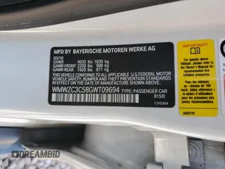 2016 MINI Countryman S with VIN WMWZC3C58GWT09694, listed as a Copart auction lot 57113235 with 126,082 mi miles and Salvage title. Bid and sale history available at DreamBid. Image 12.