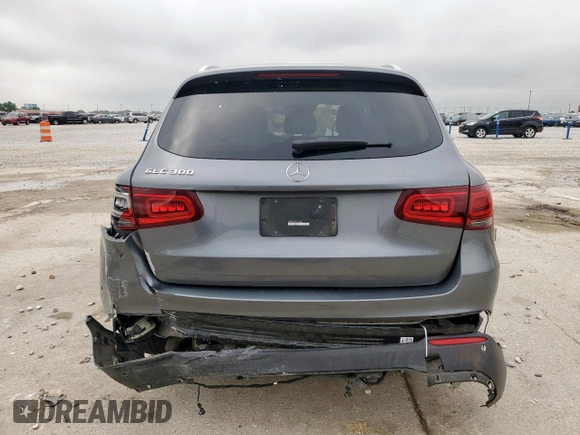 2021 Mercedes-Benz GLC 300 z VIN W1N0G8DB7MV263836, wystawiony jako Copart lot #54708085 z przebiegiem 67 313 mil mil oraz Szkoda całkowita • Salvage title. Historia ofert i sprzedaży dostępna na DreamBid. Obrazek 6.