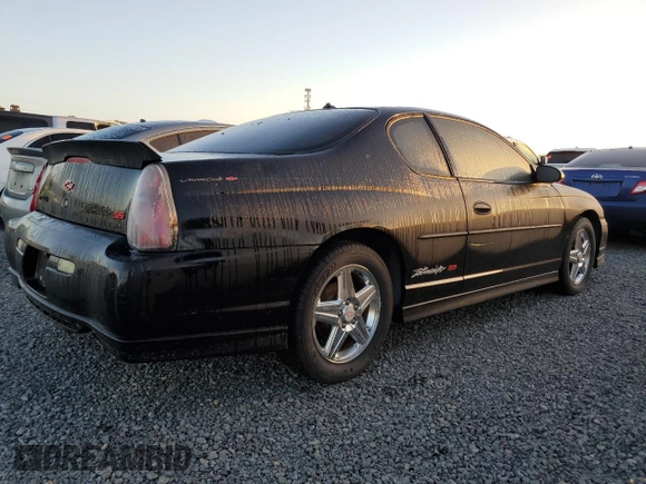 2004 Chevrolet Monte Carlo SS Supercharged with VIN 2G1WZ121949322717, listed as a Copart auction lot 76152964 with 85,427 mi miles and Salvage Title. Bid and sale history available at carsss.com. Image 3.