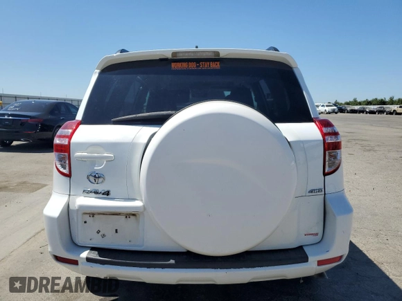 2012 Toyota RAV4 with VIN 2T3BF4DV4CW212467, listed as a Copart auction lot 61226255 with 222,927 mi miles and Clean title. Bid and sale history available at DreamBid. Image 6.