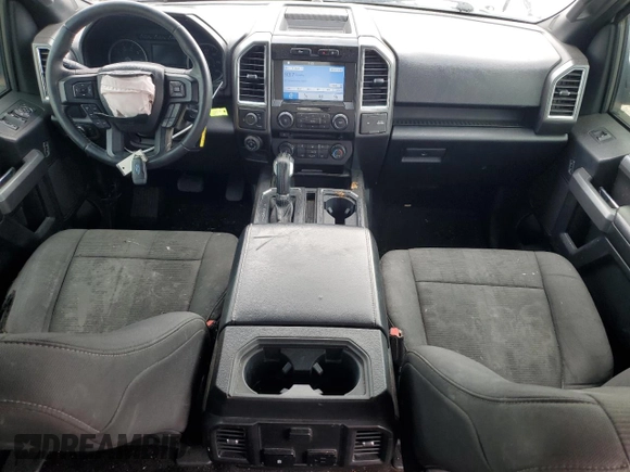 2017 Ford F-150 XL with VIN 1FTEW1CP5HKC11102, listed as a Copart auction lot 54764785 with 195,901 mi miles and Salvage title. Bid and sale history available at DreamBid. Image 8.