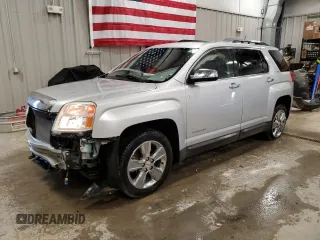2015 GMC Terrain SLT z VIN 2GKFLYEK8F6213387, wystawiony jako Copart lot #54618775 z przebiegiem 74 866 mil mil oraz Czysty tytuł • Clean title. Historia ofert i sprzedaży dostępna na DreamBid. Obrazek 1.