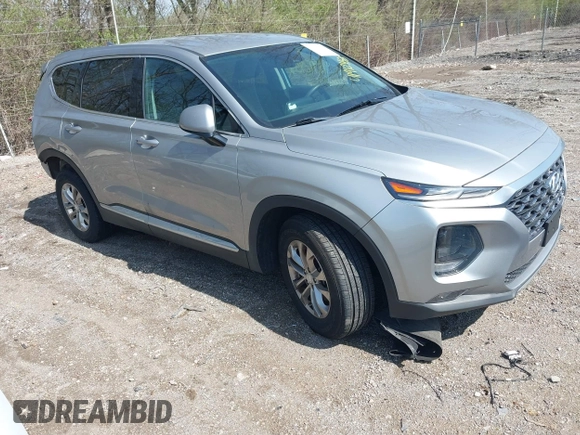 2020 Hyundai Santa Fe SEL with VIN 5NMS3CADXLH224352, listed as a IAAI auction lot 41912453 with 106,684 mi miles and . Bid and sale history available at DreamBid. Image 1.