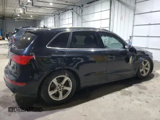 2014 Audi Q5 Premium Plus with VIN WA1DGAFPXEA032411, listed as a Copart auction lot 89115195 with 183,028 mi miles and Salvage Title. Bid and sale history available at carsss.com. Image 3.