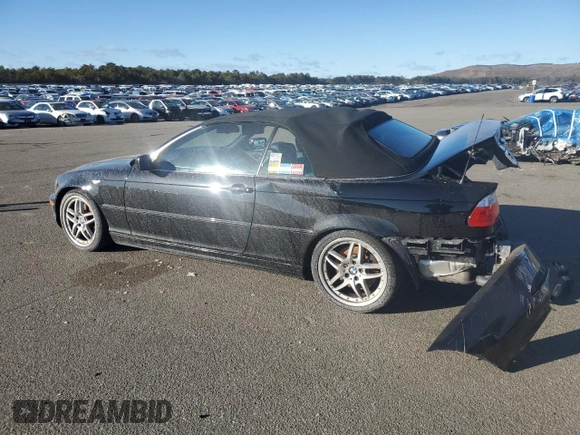 2005 BMW 3 Series 330Ci with VIN WBABW53405PL51084, listed as a Copart auction lot 87222954 with 0 mi miles and Salvage Title. Bid and sale history available at carsss.com. Image 2.