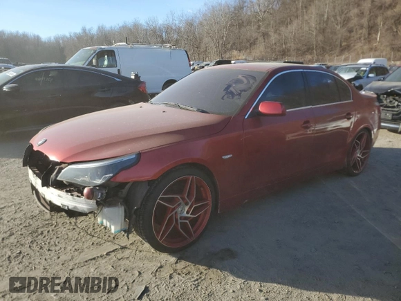 2006 BMW 5 Series 530xi with VIN WBANF73506CG67033, listed as a Copart auction lot 87941065 with Not Provided miles and Salvage Title. Bid and sale history available at DreamBid. Image 1.