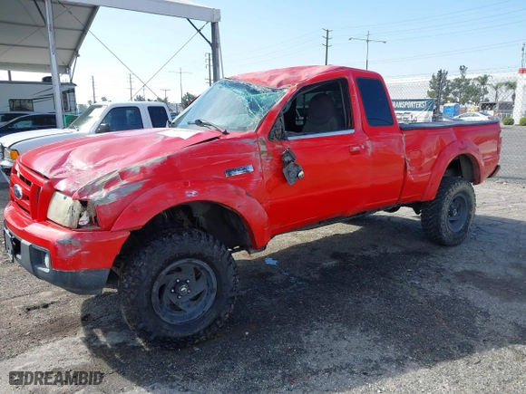 2006 Ford Ranger XL with VIN 1FTYR14U86PA54061, listed as a IAAI auction lot 41599009 with 161,098 mi miles. Bid and sale history available at carsss.com. Image 17.
