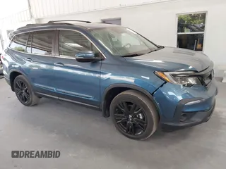 2021 Honda Pilot Special Edition with VIN 5FNYF5H27MB011413, listed as a IAAI auction lot 42082680 with 27,474 mi miles and . Bid and sale history available at carsss.com. Image 1.