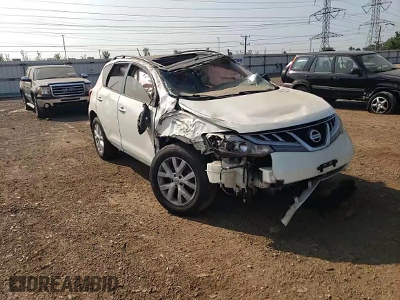 2011 Nissan Murano SL with VIN JN8AZ1MW6BW175548, listed as a Copart auction lot 64271424 with 0 mi miles and Salvage Title. Bid and sale history available at carsss.com. Image 11.