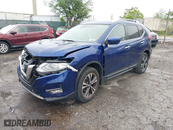 2017 Nissan Rogue S with VIN JN8AT2MV2HW016095, listed as a IAAI auction lot 42355039 with 76,789 mi miles and . Bid and sale history available at DreamBid. Image 16.