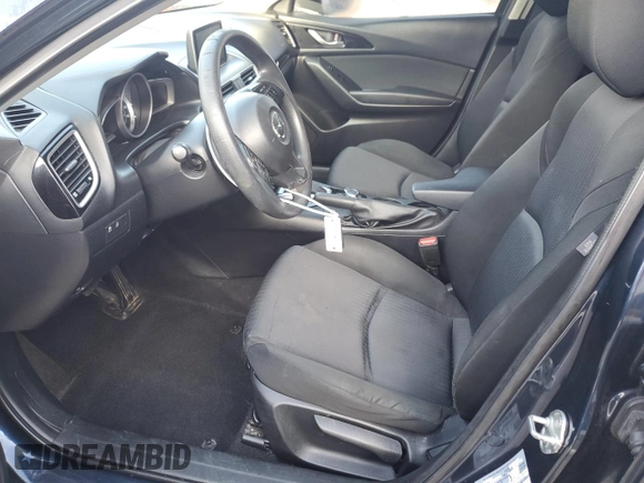 2015 Mazda 3 i Sport with VIN 3MZBM1U7XFM180519, listed as a Copart auction lot 55098115 with 271,259 mi miles and Salvage title. Bid and sale history available at DreamBid. Image 7.