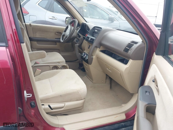 2006 Honda CR-V EX with VIN JHLRD78896C060058, listed as a IAAI auction lot 41847068 with 238,809 mi miles. Bid and sale history available at carsss.com. Image 5.