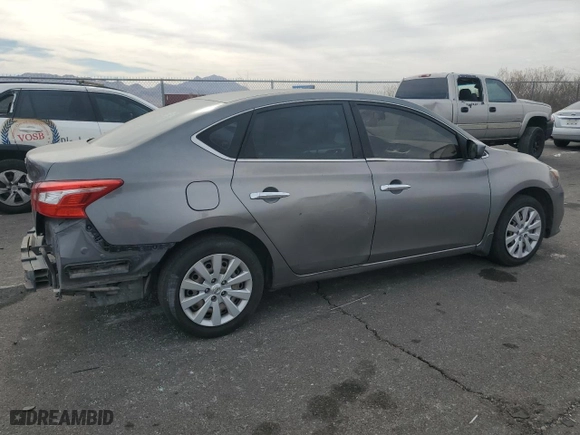 2017 Nissan Sentra SV with VIN 3N1AB7AP7HY260290, listed as a Copart auction lot 43623905 with 106,222 mi miles and Salvage Title. Bid and sale history available at carsss.com. Image 3.