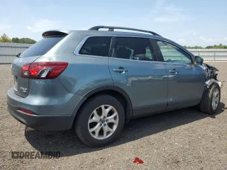 2013 Mazda CX-9 Sport with VIN JM3TB3BV2D0405565, listed as a Copart auction lot 62314455 with 146,825 mi miles and Salvage title. Bid and sale history available at DreamBid. Image 3.