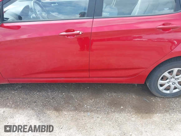2014 Hyundai Accent GS with VIN KMHCT5AE9EU149143, listed as a IAAI auction lot 42365722 with 130,910 mi miles and . Bid and sale history available at DreamBid. Image 6.