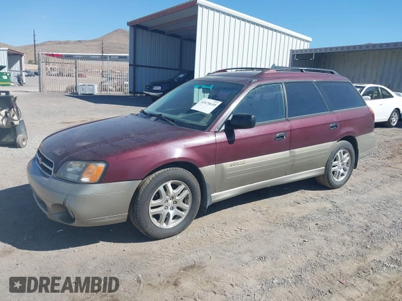 2000 Subaru Legacy Outback with VIN 4S3BH6655Y7626623, listed as a IAAI auction lot 42674610 with 333,110 mi miles and . Bid and sale history available at DreamBid. Image 2.