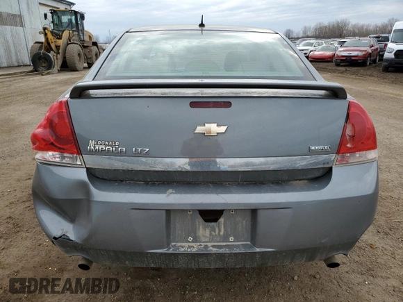 2008 Chevrolet Impala LTZ with VIN 2G1WU583981220563, listed as a Copart auction lot 50768165 with 274,060 mi miles and Clean Title. Bid and sale history available at DreamBid. Image 6.