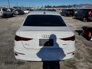 2023 Audi A3 Premium with VIN WAUGUDGY6PA128119, listed as a Copart auction lot 82787723 with 2,875 mi miles. Bid and sale history available at carsss.com. Image 6.