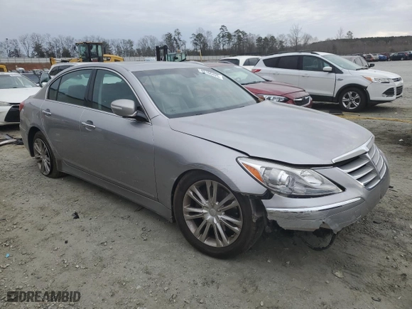 2012 Hyundai Genesis 3.8L with VIN KMHGC4DD9CU190416, listed as a Copart auction lot 48166425 with 146,948 mi miles and Salvage Title. Bid and sale history available at carsss.com. Image 4.