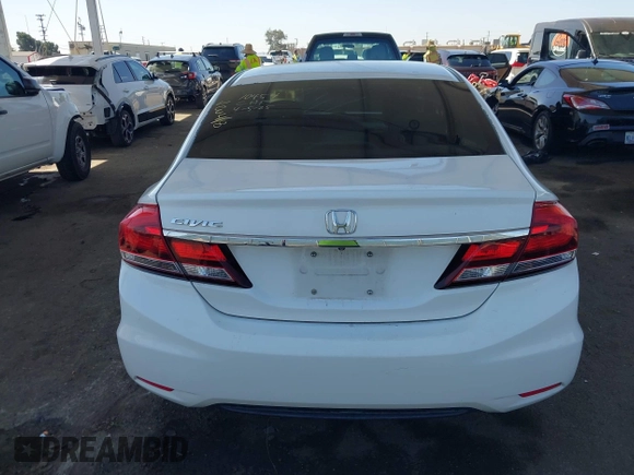 2015 Honda Civic Sedan LX with VIN 19XFB2E56FE060580, listed as a IAAI auction lot 41988820 with 65,924 mi miles. Bid and sale history available at carsss.com. Image 17.