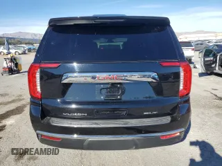 2021 GMC Yukon XL SLT with VIN 1GKS2GKD0MR471504, listed as a Copart auction lot 81838794 with 55,917 mi miles and Salvage Title. Bid and sale history available at carsss.com. Image 6.