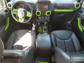 2016 Jeep Wrangler Unlimited 75th Anniversary with VIN 1C4BJWEG3GL265518, listed as a Copart auction lot 48952605 with 77,783 mi miles and Salvage title. Bid and sale history available at DreamBid. Image 8.