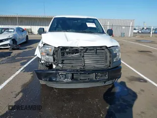 2017 Ford F-150 XL with VIN 1FTEW1CP4HKE20542, listed as a IAAI auction lot 41879190 with 100,998 mi miles. Bid and sale history available at carsss.com. Image 6.