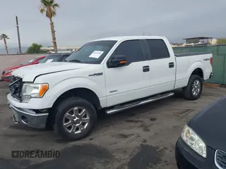 2013 Ford F-150 XL with VIN 1FTFW1ET7DKD70468, listed as a IAAI auction lot 40952588 with 208,052 mi miles. Bid and sale history available at carsss.com. Image 19.
