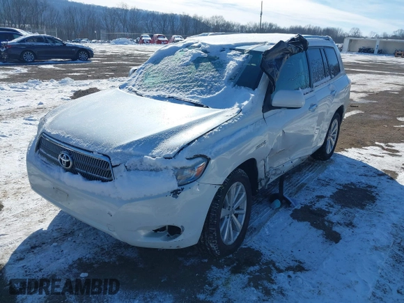 2010 Toyota Highlander Hybrid with VIN JTEBW3EH7A2041461, listed as a IAAI auction lot 41404907 with 192,670 mi miles. Bid and sale history available at carsss.com. Image 17.