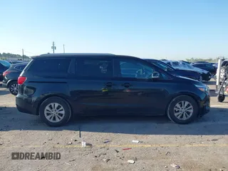 2017 Kia Sedona LX with VIN KNDMB5C19H6242467, listed as a IAAI auction lot 41836591 with 95,403 mi miles. Bid and sale history available at carsss.com. Image 13.