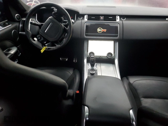 2018 Land Rover Range Rover Sport SVR with VIN SALWZ2SE9JA184718, listed as a Copart auction lot 62116664 with 89,605 mi miles and Salvage Title. Bid and sale history available at carsss.com. Image 8.
