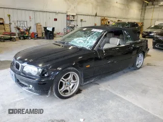 2001 BMW 3 Series 330Ci with VIN WBABS534X1JU81575, listed as a Copart auction lot 60756745 with 168,741 mi miles and Non repairable. Bid and sale history available at DreamBid. Image 1.