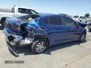 2017 Hyundai Elantra SE with VIN 5NPD74LF7HH201655, listed as a Copart auction lot 62284405 with 208,034 mi miles and Salvage title. Bid and sale history available at DreamBid. Image 3.