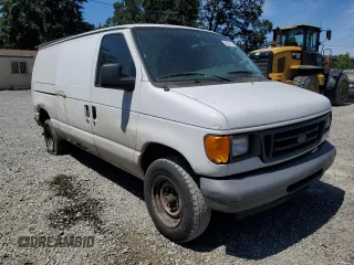 2007 Ford Econoline Cargo Commercial with VIN 1FTNE14WX7DA73925, listed as a Copart auction lot 60093674 with 312,217 mi miles and Clean Title. Bid and sale history available at DreamBid. Image 4.