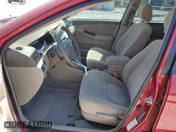 2006 Toyota Corolla CE with VIN JTDBR32E260068401, listed as a Copart auction lot 52941515 with 44,250 mi miles and Salvage Title. Bid and sale history available at DreamBid. Image 7.