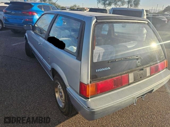 1984 Honda Civic z VIN JHMAH3321ES036981, wystawiony jako Copart lot #88917385 z przebiegiem 122 778 mil mil oraz Tytuł czysty. Historia ofert i sprzedaży dostępna na DreamBid. Obrazek 3.