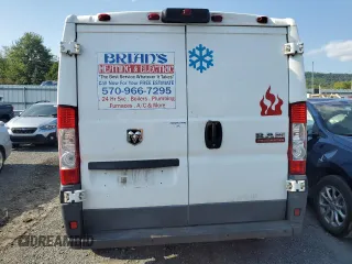 2017 Ram ProMaster Cargo with VIN 3C6TRVNG3HE506180, listed as a Copart auction lot 68477374 with 110,623 mi miles and Salvage Title. Bid and sale history available at carsss.com. Image 6.