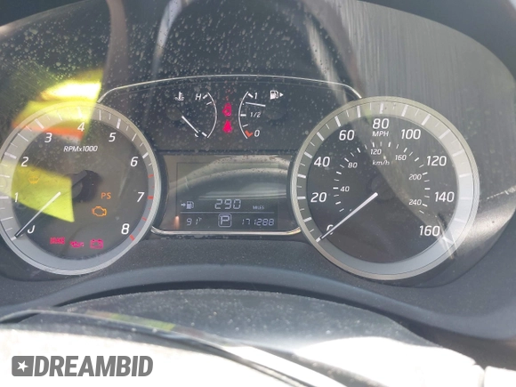 2015 Nissan Sentra S with VIN 3N1AB7AP6FY242554, listed as a IAAI auction lot 42064770 with 171,288 mi miles. Bid and sale history available at carsss.com. Image 7.