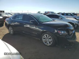 2017 Chevrolet Impala LT with VIN 2G1105SA3H9154543, listed as a Copart auction lot 47993825 with 205,339 mi miles and Salvage Title. Bid and sale history available at DreamBid. Image 4.