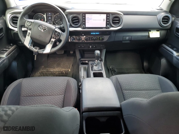 2023 Toyota Tacoma 4WD SR with VIN 3TMCZ5AN6PM533553, listed as a Copart auction lot 73061484 with 24,915 mi miles and Salvage Title. Bid and sale history available at carsss.com. Image 8.