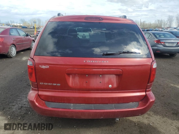 2005 Dodge Caravan SE z VIN 1D4GP25RX5B376541, wystawiony jako Copart lot #55258265 z przebiegiem 128 328 mil mil oraz Szkody całkowita. Historia ofert i sprzedaży dostępna na DreamBid. Obrazek 6.