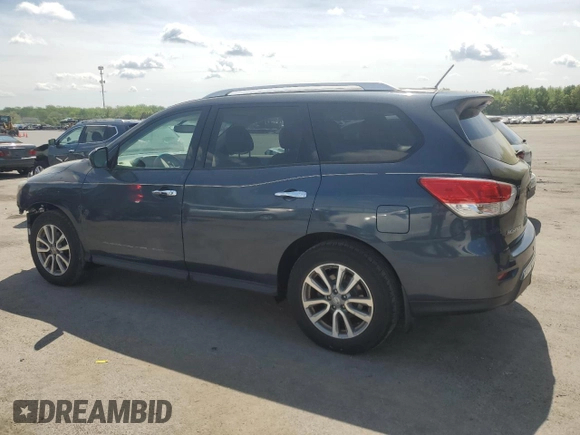 2016 Nissan Pathfinder S с VIN 5N1AR2MMXGC648792, выставлен на аукционе Copart как лот 55079895 с пробегом 80 608 миль миль и Списание • Salvage title. История ставок и продаж доступна на DreamBid. Изображение 2.