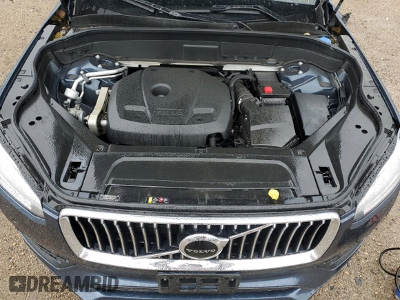 2022 Volvo XC90 Momentum with VIN YV4A221K3N1864761, listed as a Copart auction lot 59189595 with 33,098 mi miles and Salvage title. Bid and sale history available at DreamBid. Image 11.