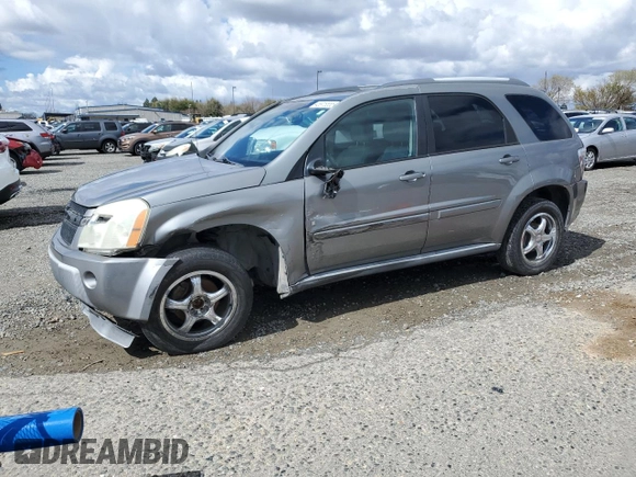 2006 Chevrolet Equinox LT with VIN 2CNDL63F366203228, listed as a Copart auction lot 48918555 with 243,419 mi miles and Salvage Title. Bid and sale history available at carsss.com. Image 1.