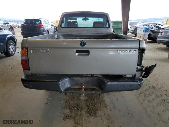 2002 Toyota Tacoma with VIN 5TENL42N42Z106452, listed as a Copart auction lot 48740005 with 184,907 mi miles and Salvage Title. Bid and sale history available at carsss.com. Image 6.
