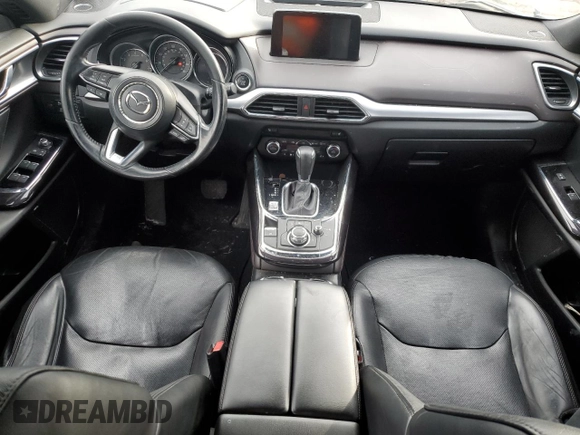 2016 Mazda CX-9 Grand Touring with VIN JM3TCADY7G0107820, listed as a Copart auction lot 45944095 with Not Provided miles and Salvage Title. Bid and sale history available at DreamBid. Image 8.
