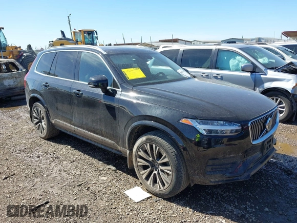 2021 Volvo XC90 Momentum with VIN YV4102PKXM1741082, listed as a IAAI auction lot 41803261 with 42,986 mi miles. Bid and sale history available at carsss.com. Image 1.