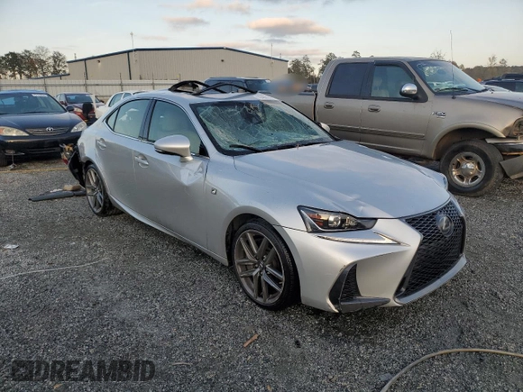 2017 Lexus IS 350 with VIN JTHBE1D25H5029955, listed as a Copart auction lot 76496174 with 89,043 mi miles and Non Repairable. Bid and sale history available at DreamBid. Image 4.