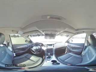 2014 Infiniti Q50 Premium with VIN JN1BV7AP2EM677469, listed as a Copart auction lot 61627125 with 106,670 mi miles and Salvage title. Bid and sale history available at DreamBid. Image 15.